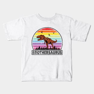 Brother Saurus Rex Kids T-Shirt